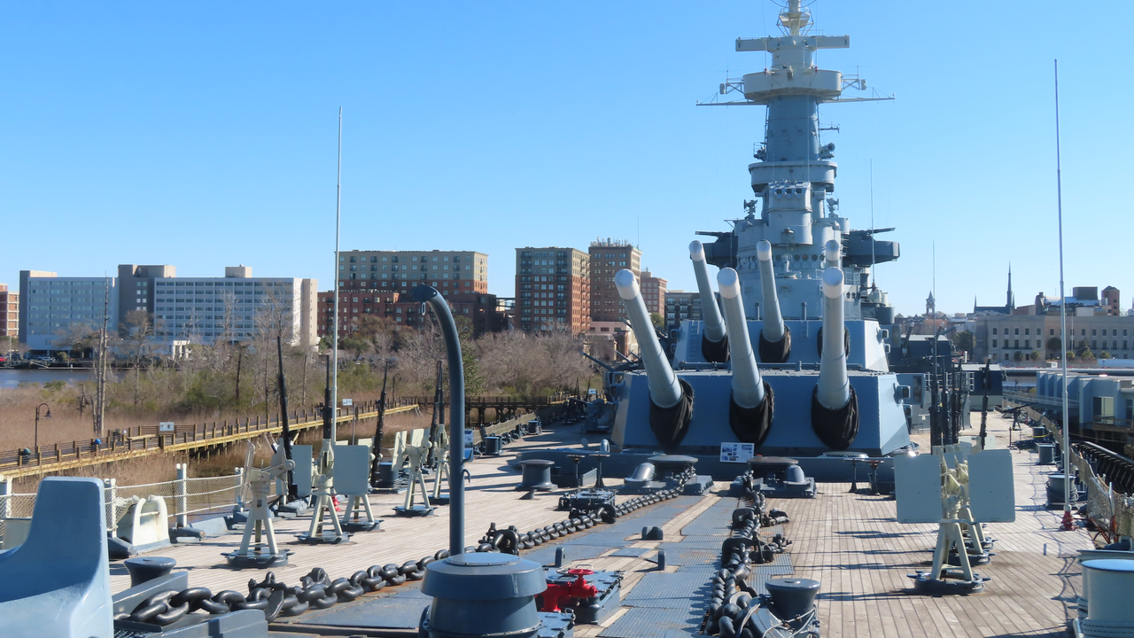 USS North Carolina Battleship (February 2023)